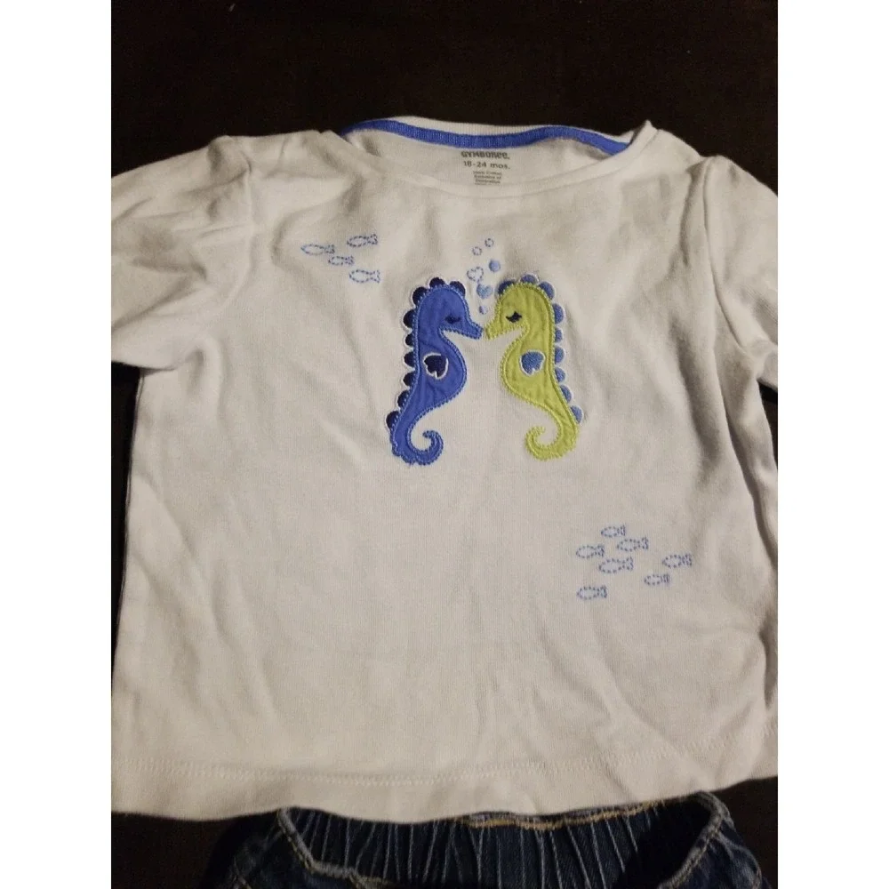 Gymboree Greek isle style 18 24 mo outfit